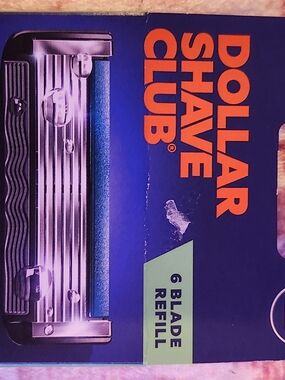 Dollar Shave Club Men’s 6-Blade Refill - Blue